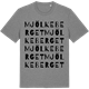Mid Heather Gray t-shirt med Mjölkeberget ordlek t-shirt