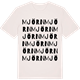 Vintage White t-shirt med Mjörn ordlek t-shirt