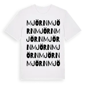 Mjörn ordlek t-shirt – ekologisk bomull t-shirt från Pinshirt
