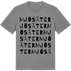 Mid Heather Gray t-shirt med Mjösäter ordlek t-shirt