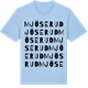 Blue Soul t-shirt med Mjöserud ordlek t-shirt