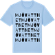 Blue Soul t-shirt med Mjövattnet ordlek t-shirt