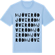 Blue Soul t-shirt med Mjöveröd ordlek t-shirt
