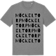 Mid Heather Gray t-shirt med Möckeltorp ordlek t-shirt