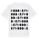 Moddarp ordlek t-shirt