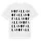 Mofalla ordlek t-shirt