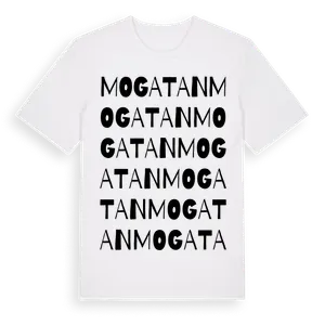 Mogatan ordlek t-shirt – ekologisk bomull t-shirt från Pinshirt