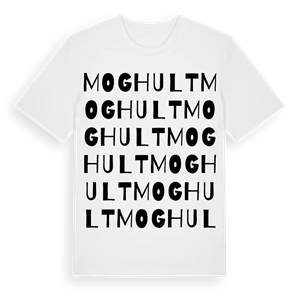Moghult ordlek t-shirt – ekologisk bomull t-shirt från Pinshirt