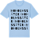 Blue Soul t-shirt med Moholms säteri ordlek t-shirt