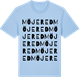 Blue Soul t-shirt med Möjered ordlek t-shirt