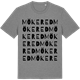 Mid Heather Gray t-shirt med Mökered ordlek t-shirt