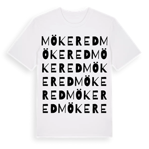 Mökered ordlek t-shirt – ekologisk bomull t-shirt från Pinshirt