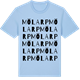 Blue Soul t-shirt med Mölarp ordlek t-shirt