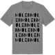 Mid Heather Gray t-shirt med Mölen ordlek t-shirt
