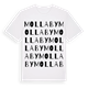 Molla By ordlek t-shirt
