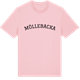 Pink Cotton t-shirt med Möllebacka böjd t-shirt