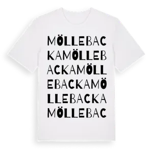 Möllebacka ordlek t-shirt – ekologisk bomull t-shirt från Pinshirt