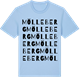 Blue Soul t-shirt med Mölleberg ordlek t-shirt