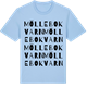Blue Soul t-shirt med Möllebokvarn ordlek t-shirt