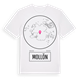 White t-shirt med Mollön t-shirt