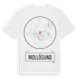 White t-shirt med Mollösund t-shirt