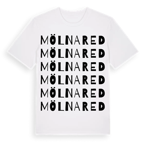 Mölnared ordlek t-shirt – ekologisk bomull t-shirt från Pinshirt