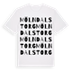 Mölndals Torg ordlek t-shirt