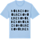 Blue Soul t-shirt med Mölnebo ordlek t-shirt