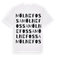 Mölnefossa ordlek t-shirt