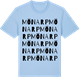 Blue Soul t-shirt med Mönarp ordlek t-shirt