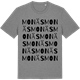 Mid Heather Gray t-shirt med Monäs ordlek t-shirt