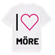 Jag älskar Möre t-shirt stort tryck