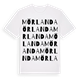 Mörlanda ordlek t-shirt