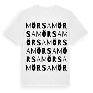 Mörsa ordlek t-shirt – ekologisk bomull t-shirt från Pinshirt