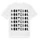 Mörtebol ordlek t-shirt
