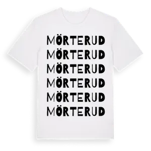 Mörterud ordlek t-shirt – ekologisk bomull t-shirt från Pinshirt