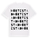 Mörtestad ordlek t-shirt