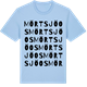 Blue Soul t-shirt med Mörtsjöos ordlek t-shirt