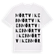 Mörtviken ordlek t-shirt