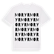 Moryr ordlek t-shirt