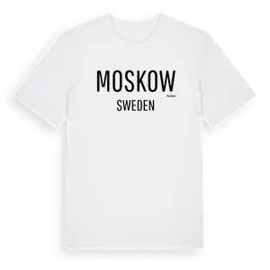 Moskow i Sverige t-shirt – ekologisk bomull t-shirt från Pinshirt
