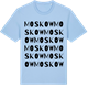 Blue Soul t-shirt med Moskow ordlek t-shirt