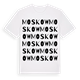 Moskow ordlek t-shirt