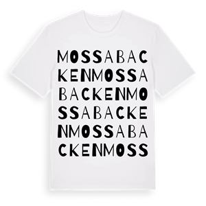 Mossabacken ordlek t-shirt – ekologisk bomull t-shirt från Pinshirt