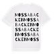 Mossabacken ordlek t-shirt