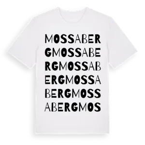 Mossaberg ordlek t-shirt – ekologisk bomull t-shirt från Pinshirt