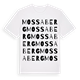 Mossaberg ordlek t-shirt