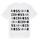 Mossahagen ordlek t-shirt