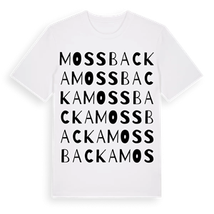 Mossbacka ordlek t-shirt – ekologisk bomull t-shirt från Pinshirt