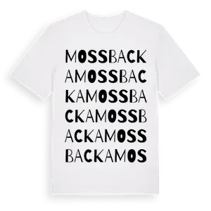 Mossbacka ordlek t-shirt – ekologisk bomull t-shirt från Pinshirt